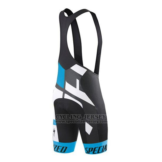 Men's Specialized RBX Comp Cycling Jersey Bib Short 2016 Black White Blue